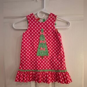 The Bailey Boys Reversible Dress Christmas Size 3T